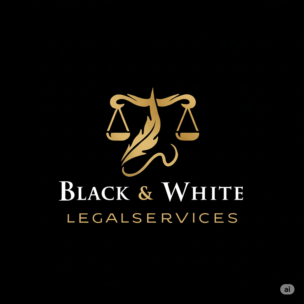 Black & White Legal Services Logo